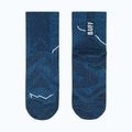 Socks BUFF Dryflx Quarter blue 3