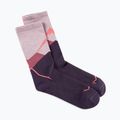 BUFF Merino Lightweight Crew LWC1 pink socks 2