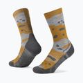 Socks BUFF Merino Lightweight Crew LWC2 khaki