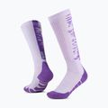 Socks BUFF Merino Heavyweight Over The Calf lilac ice