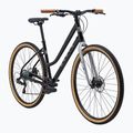 Women's cross bicycle Marin Kentfield 1 ST 700C gloss black/silver 2