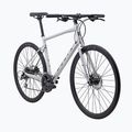 Men's cross bicycle Marin Fairfax 2 700C gloss silver/black 2