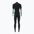 Women's Hurley Plus Printed 4/3 mm Fullsuit java tropical swimming wetsuit 2