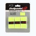 Padel racket overgrips Bullpadel GB-1705 Senso Absorbent 3 pcs. fluor yellow