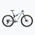 Orbea Oiz M20 2023 halo silver/blue carbon view mountain bike