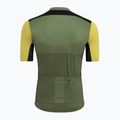Men's HIRU Advanced Cargo green cycling jersey 3