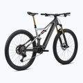 Orbea Rise M20 360Wh 2024 carbon raw/shark grey electric bike 3