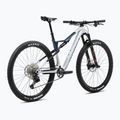 Orbea Oiz M30 2024 halo silver/blue carbon view mountain bike 3