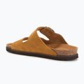 Women's slides Genuins Hawaii Velour camel 3