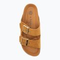 Women's slides Genuins Hawaii Velour camel 5