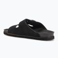 Women's slides Genuins Hawaii Velour black 3