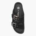 Women's slides Genuins Hawaii Velour black 5