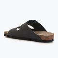 Women's slides Genuins Hawaii Oiled Leather black 3