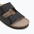 Women's slides Genuins Hawaii Oiled Leather black 7