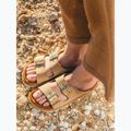Women's slides Genuins Hawaii Velour almond 9