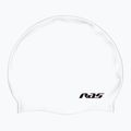 RAS Silicone swimming cap white