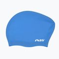 Swim cap RAS Silicone Long Hair light blue