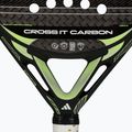 Padel racket adidas Cross IT Carbon 2026 black/lime 8