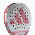 Padel racket adidas Cross IT Team Light 2026 white/pink 5
