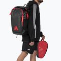 Padel backpack adidas Multigame Ale Galán 2026 48 l black/red 4