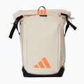 Padel backpack adidas Multigame 2026 48 l off white/orange