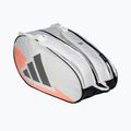 Padel bag adidas Control Racket Bag 2026 white/orange 2