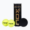 Padel balls NOX Nerbo Speed 3B 3 pack yellow