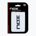 Wrist sweatbands NOX Wristband with Logo 2 szt. white/blue