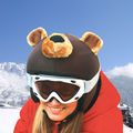 COOLCASC Teddy Bear helmet overlay brown 6 9