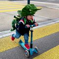 Helmet cover COOLCASC Triceratops 9