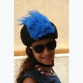 COOLCASC Helmet Cover Furry Blue 7