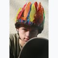 COOLCASC Indian coloured helmet overlay S077 6