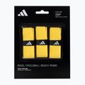 Padel racket wraps adidas Padel Overgrip Set 3 pcs. yellow 3