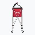 Ball basket Nox Foldable Balls Basket With Wheels Red 2