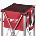 Ball basket Nox Foldable Balls Basket With Wheels Red 4
