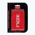 Wrist sweatbands NOX Wristband with Logo 2 szt. white/blue