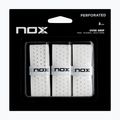 Padel wraps NOX Pro Perforated Overgrip 3 pcs. white