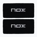 Wrist sweatbands NOX Wristband with Logo 2 szt. black/white