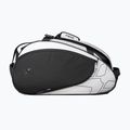 Padel bag NOX Luxury Master Series Padelbag 60 l white/black