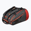 NOX Luxury Open Series padel bag 60 l black/red 2