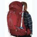 Women's trekking backpack Osprey Aura AG 65 l XS-S berry sorbet red 10