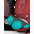 Women's trekking backpack Osprey Aura AG 65 l XS-S berry sorbet red 12