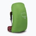 Women's trekking backpack Osprey Aura AG 65 l M-L berry sorbet red 5