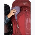 Women's trekking backpack Osprey Aura AG 65 l M-L berry sorbet red 10