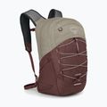 Osprey Quasar 26 l sawdust tan/raisin red urban backpack 2