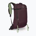 Osprey Firn 18 l skydiving backpack elderberry purple/peppermint green 2