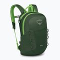 Osprey Jet 12 l green canopy / limeline green children's hiking backpack 2