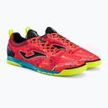 Joma Tactico IN men's football boots coral/turquoise 5