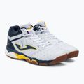 Joma men's volleyball shoes V.Block 2202 white and navy blue VBLOKW2202 4