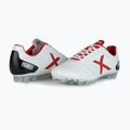 Football boots MUNICH Arenga FG blanco/rojo 10